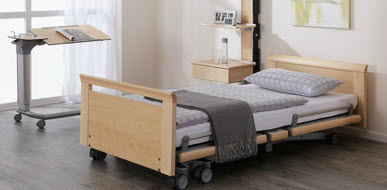 Lit médicalisé - 5380 - Völker - contemporain / en bois