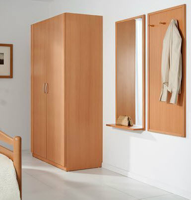 Armoire contemporaine - Völker - en bois / à portes battantes / pour établissement médicalisé