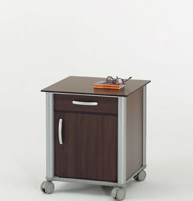 Table de chevet contemporaine - K 930 - Völker - en bois / carrée / contract