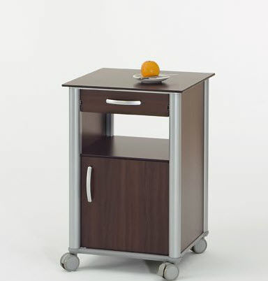 Table de chevet contemporaine - K 931 - Völker - en bois / carrée / contract