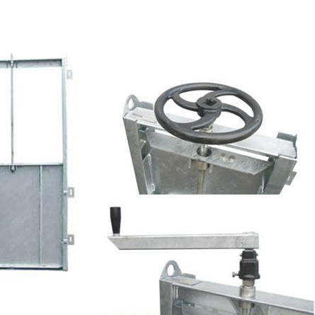 Vanne de contrôle des eaux - PENSTOCKS - Techneau