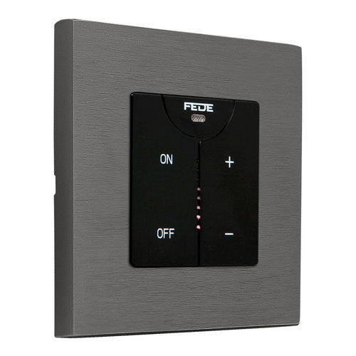 Variateur tactile - FEDE Switch & Light - encastré / en métal / contemporain