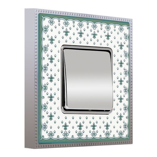 Interrupteur à bouton poussoir - FEDE Switch & Light - encastré / en porcelaine / classique