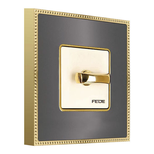 Interrupteur rotatif - FEDE Switch & Light - encastré / en métal / classique