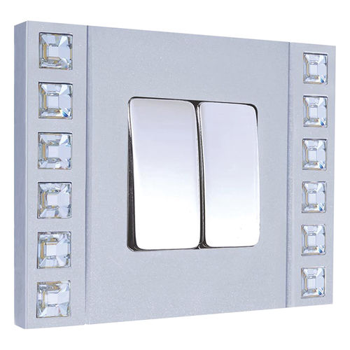 Interrupteur bouton poussoir - CONMFD01261  - FEDE Switch & Light - encastré / double / en laiton