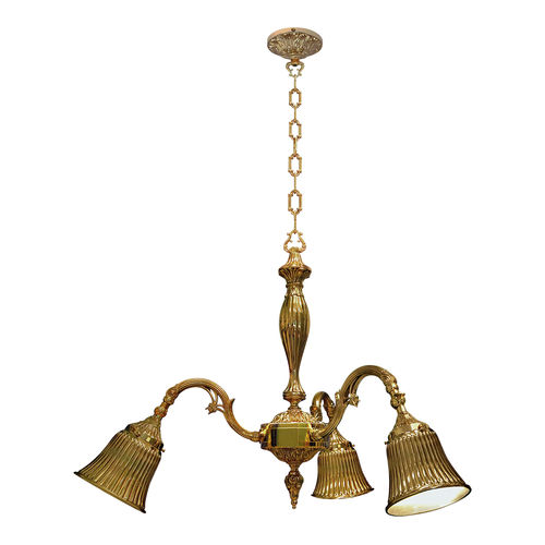 Lustre classique - MILAZZO II - FEDE Switch & Light - en métal / 3 ampoules / professionnel