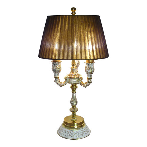 Lampe de chevet - FD1124 - FEDE Switch & Light - en métal / en tissu / classique