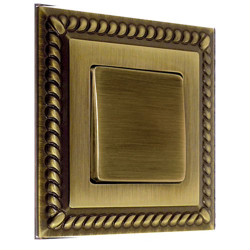 Interrupteur à bascule - CONMFD01231-1 - FEDE Switch & Light - encastré / double / en laiton