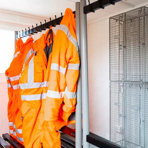 Construction en conteneurs pour chantier - 32 - Algeco - pour bureau / pour sanitaire / pour stockage