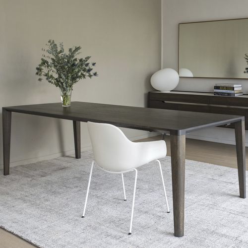 Table à manger contemporaine - KA - JAVORINA - en chêne / en noyer / en bois massif