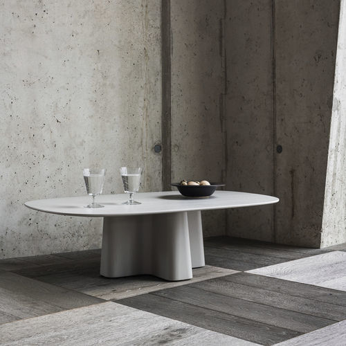 Table basse contemporaine - XX - JAVORINA - en chêne / en noyer / en bois massif
