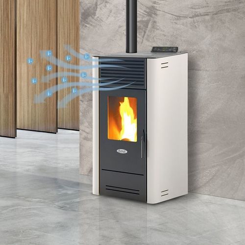 Poêle à granulés - BIO80AH - FAIR srl - 0 - 5 kW / 5 kW - 10 kW / à poser