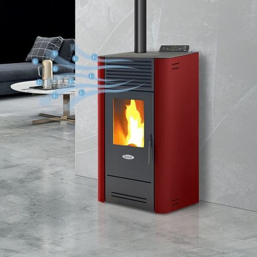 Poêle à granulés - BIO100AH - FAIR srl - 0 - 5 kW / 5 kW - 10 kW / à poser