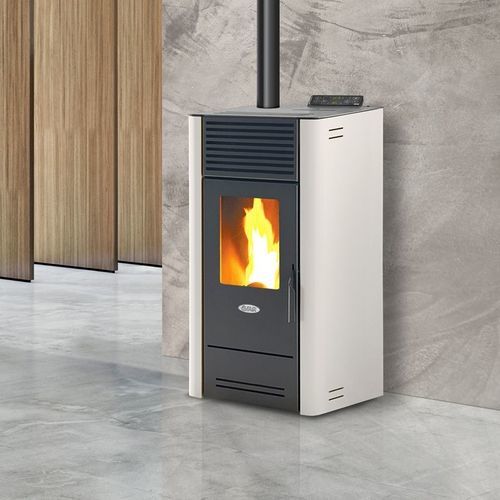 Poêle à granulés - BIO80A - FAIR srl - 0 - 5 kW / 5 kW - 10 kW / à poser