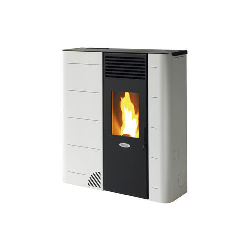 Poêle à granulés - BIO110SH - FAIR srl - 0 - 5 kW / 5 kW - 10 kW / mural