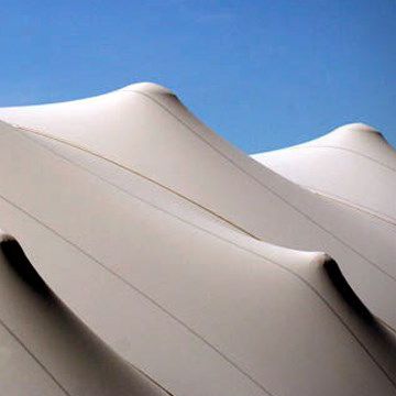 Structure tendue câble-membrane - FLEXIBLE - Tensaform - auvent / pour couverture / pour abri