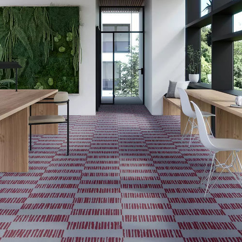 Moquette tuftée - SHE LB4  - EGE CARPETS - en laine / à motif géométrique / grise