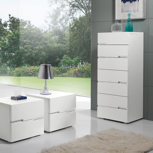 Chiffonnier contemporain - MANILA - GIESSEGI - en bois laqué / blanc