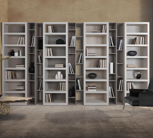 Bibliothèque modulable - G401  - GIESSEGI - contemporaine / en bois laqué / en orme