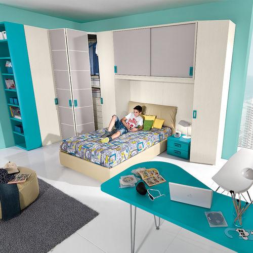 Chambre d'enfant verte - CM04  - GIESSEGI - pour garçon