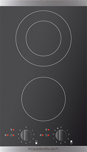 Table de cuisson vitrocéramique - EKS 3721.1 ED - TEKA KUPPERSBUSCH - 2 foyers / encastrable / avec manettes