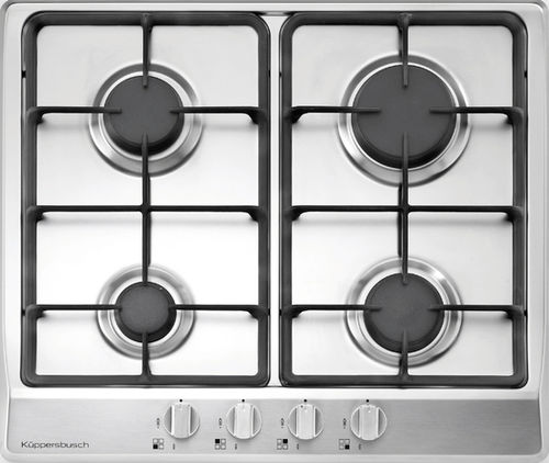 Table de cuisson à gaz - GMS 6540.0 E - TEKA KUPPERSBUSCH - 4 foyers / encastrable / avec manettes