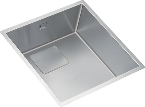 Évier 1 bac - ES 400/400.0 E - TEKA KUPPERSBUSCH - sans égouttoir / en inox / encastrable