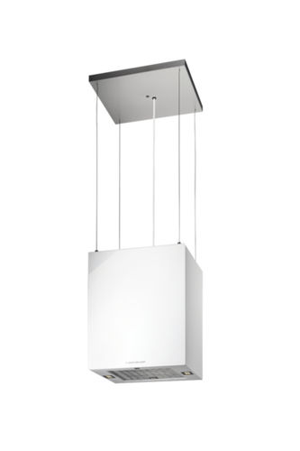Hotte îlot - IKDU 3900.1 W - TEKA KUPPERSBUSCH - à recyclage / design original