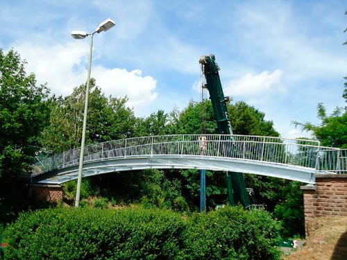 Pont en aluminium - BEAM - Janson Bridging - piétonnièr
