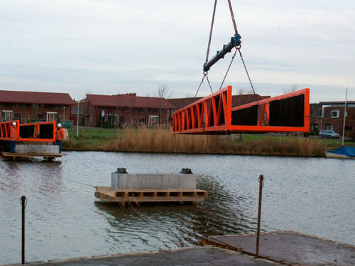 Pont en aluminium - Janson Bridging - à treillis / modulaire