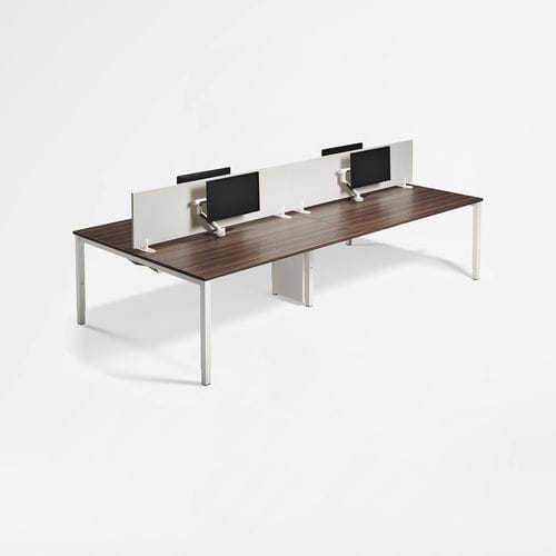 Bureau pour open space - NANO - KINNARPS - contemporain / en stratifié / en métal