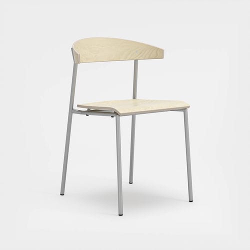 Chaise visiteur contemporaine - RIFF - KINNARPS - d'intérieur / en tissu / en stratifié