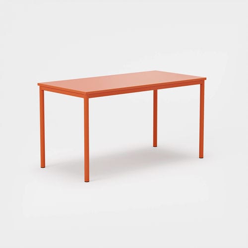 Table d'enseignement contemporaine - ORIGO - KINNARPS - en acier / rectangulaire / pour école
