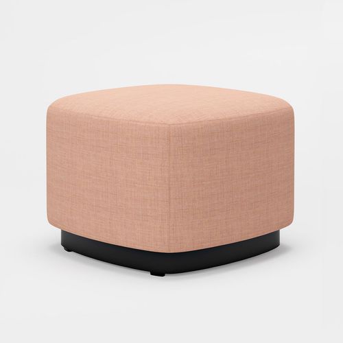 Pouf contemporain - FIELDS - KINNARPS - en tissu / carré / professionnel
