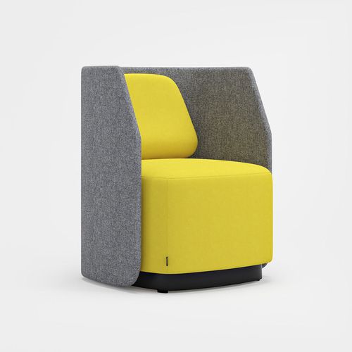 Fauteuil visiteur contemporain - FIELDS - KINNARPS - en tissu / tapissé / professionnel