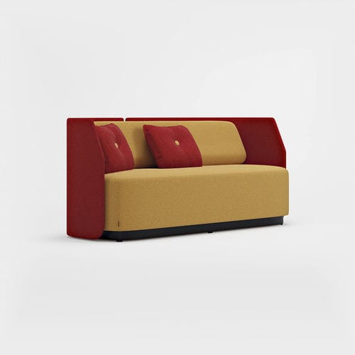 Canapé contemporain - FIELDS - KINNARPS - en tissu / contract