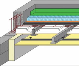 Toiture plate - SEAC - en bois / en béton / en polystyrène