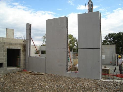 Prémur en béton armé - DUOMUR  - SEAC - avec isolation intégrée