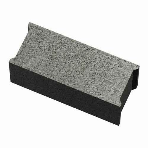 Bloc de béton plein - SEAC - pour clôture / pour cloison / pour mur de refend