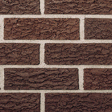 Brique de parement de terre cuite - CHOCOLATE  - Belden Brick - pour façade / à relief / marron