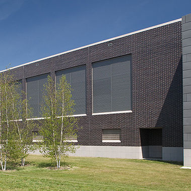 Brique de parement de terre cuite - DIAMOND VELOUR - Belden Brick - pour façade / lisse / noir
