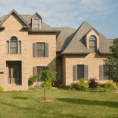 Brique de parement de terre cuite - HARBOUR MIST BLEND - Belden Brick - pour façade / lisse