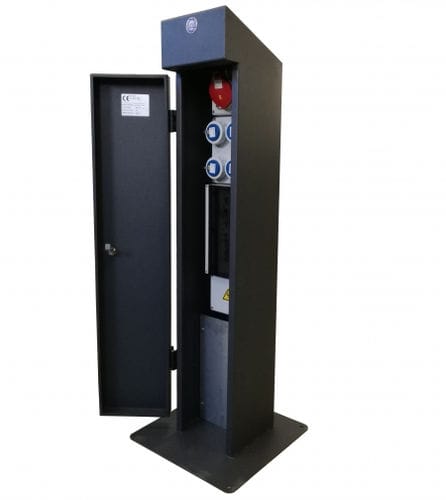 Borne de distribution électrique - PROXIMA - New VMR S.r.l. - en acier inoxydable / de distribution d'eau / pour espace public