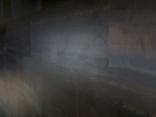Revêtement mural en métal - METALLIA : DARK STEEL - LISTOTECH S.r.l. - mat / aspect métal / résidentiel