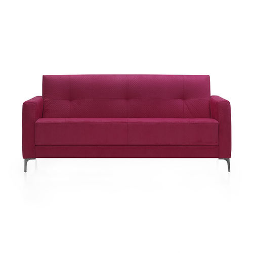 Canapé contemporain - ASTORIA - DILEOFFICE - en tissu / en cuir / couleur personnalisable