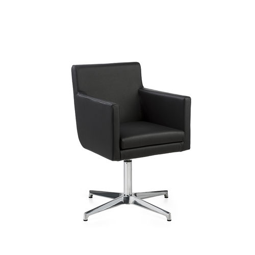 Chaise de bureau contemporaine - BROOKLYN - DILEOFFICE - d'intérieur / en tissu / en mousse de polyuréthane