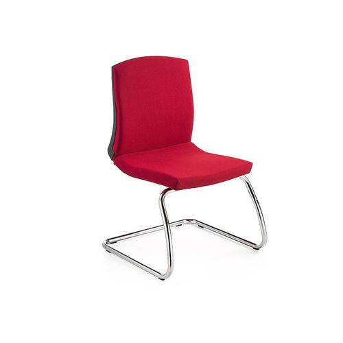 Chaise visiteur contemporaine - FLEXA - DILEOFFICE - d'intérieur / en tissu / en métal