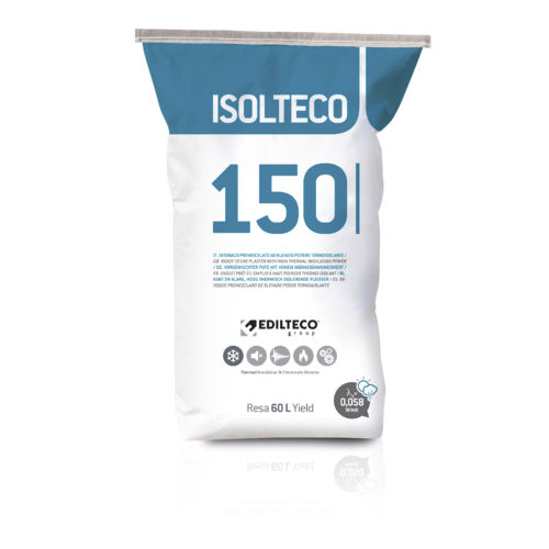 Enduit d'imperméabilisation - ISOLTECO 150 - EDILTECO Group - isolant / pour bâtiment / murs