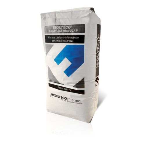 Enduit isolant - ISOLTECO RASATURA MONOCAP - EDILTECO Group - de lissage / d'extérieur / d'intérieur