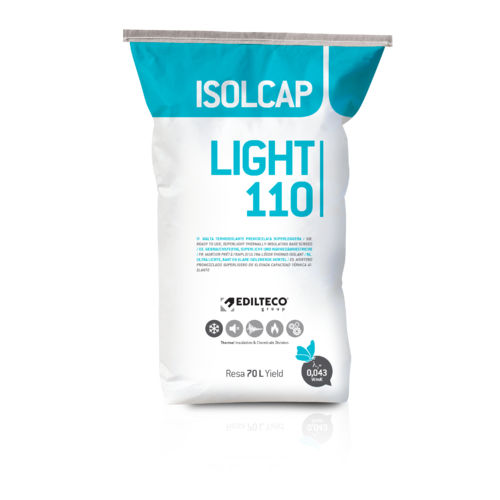 Mortier de protection - ISOLCAP LIGHT 110 - EDILTECO Group - pour béton / isolant